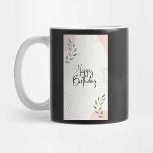 Happy Birthday design Mug